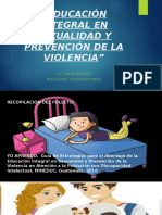 Educación Integral en Sexualidad y Prevención de La Violencia