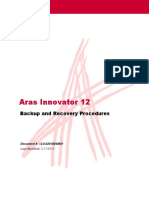 Aras Innovator 12.0 - Backup and Recovery