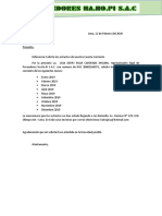 Carta Banco Estados de Cuenta