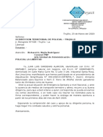 Carta Trujillo PNP Firma de Contrato 2020