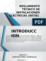 Reglamento Técnico de Instalaciones Eléctricas (Retie)