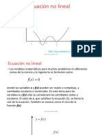clase 1 - Ecuación no lineal