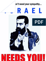 Theodor Herzl Poster - Israel Needs You!