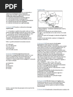 Exercícios Com Gabarito de Geografia Brasil - Regional - Região Norte