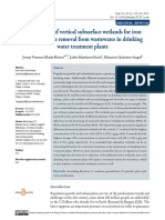 Effectiveness of Vertical Subsurface Wetlands For Iron and Manganese Removal From Wastewater in Drinking Water Treatment Plants