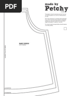 Download Sewing pattern Baby dress by petchy SN4612960 doc pdf