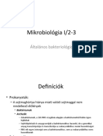 Mikrobiológia 2-3