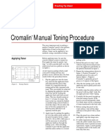 Cromalin Manual Toning Procedure