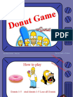 The Simpson Move Donut Quiz