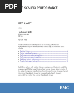 EMC ScaleIO Best Practices - Performance