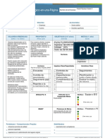 One Page Strategy Template PDF