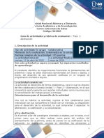 Guia de Actividades y Rúbrica de Evaluación - Unidad 1 - Fase 2 - Abstracción