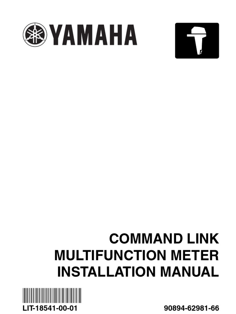 Yamaha Command Link Installation Guide | Electrical Connector