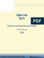Algebra Linea Intro SEL PDF