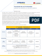 Semana 4 - 1er Grado Primaria PDF