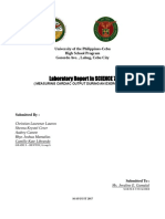 Laboratory Report on Measuring the Cardiac Output