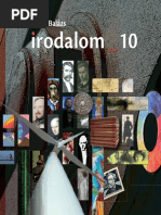 Fűzfa Balázs - Irodalom - 10 PDF