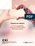 Hand On Heart: It's Not Negotiable: Tech-Era CX Still Needs The Human Touch