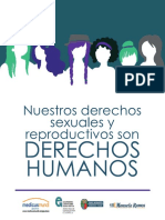 Nuestros Derechos Sexuales y Reproductivos son Derechos Humanos