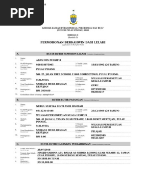 Borang1 Ncr Jaipp 16618 Pdf