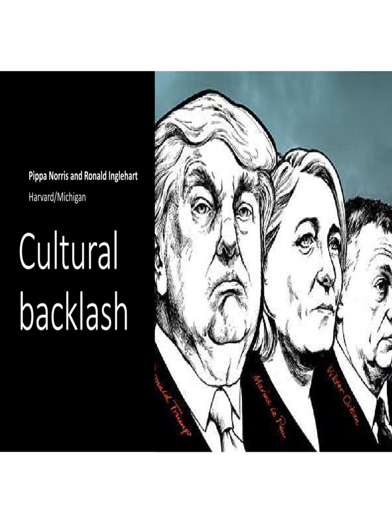 Cultural Backlash Theory Power Point Norris | PDF | Populism | Millennials