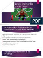 Gestão de Empreendimentos Desportivos e de Lazer