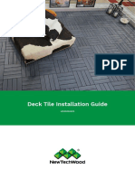 Deck Tile Installation Guide