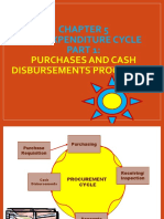 The Expenditure Cycle: Purchases and Cash Disbursements Procedures