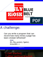 Blue Belt: Onlykiosk Coding