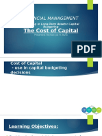 Calculate Cost Capital