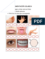 SEGMENTACIÓN SILABICA Partes Del Cuerpo