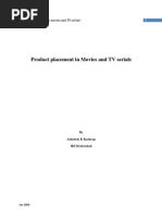 Download Product Placement in TV Serials and Movie INDIA by Ashutosh Kashyap SN4613254 doc pdf