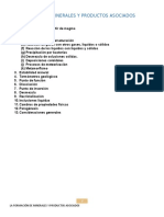 La Formación de Minerales y Productos Asociados