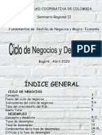 Ciclo de Negocios y Desempleo