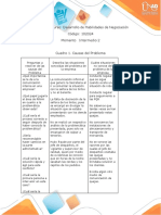 Causas Del Problema