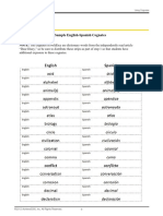 Actividad:Cognados PDF