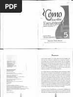 Cómo Escribir Ensayos PDF | PDF