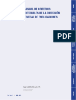 DGPCriterios Para Citas Manual de criterios editoriales de la direccion general de publicaciones
