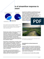 Global Analysis of Streamflow Response To Forest Management