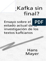 Mayer, Hans - Kafka Sin Final PDF