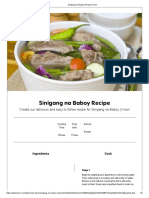 Sinigang Na Baboy Recipe - Knorr PDF