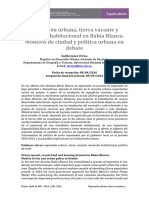 Dialnet ExpansionUrbanaTierraVacanteYDemandaHabitacionalEn 5746005 PDF