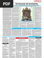 Download The Saraswats Who Invented Goa by Teotonio R de Souza SN46133533 doc pdf