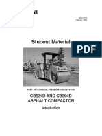 CB534D Asphalt Compactor Power Distribution and Starting Systems Guide