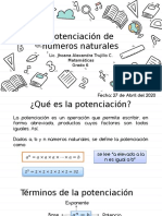 Potenciacipon y Propiedades