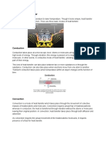 Modes of Heat Transfer: Conduction