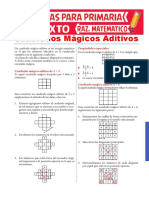 Cuadrados Mágicos Aditivos para Sexto de Primaria