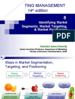 Revised - Marketing Management (Chapter 8) - STP