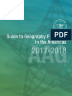 Guide To Geography Programs in The Americas