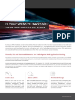 Is Your Website Hackable?: 70% Are. Detect and Action With Acunetix